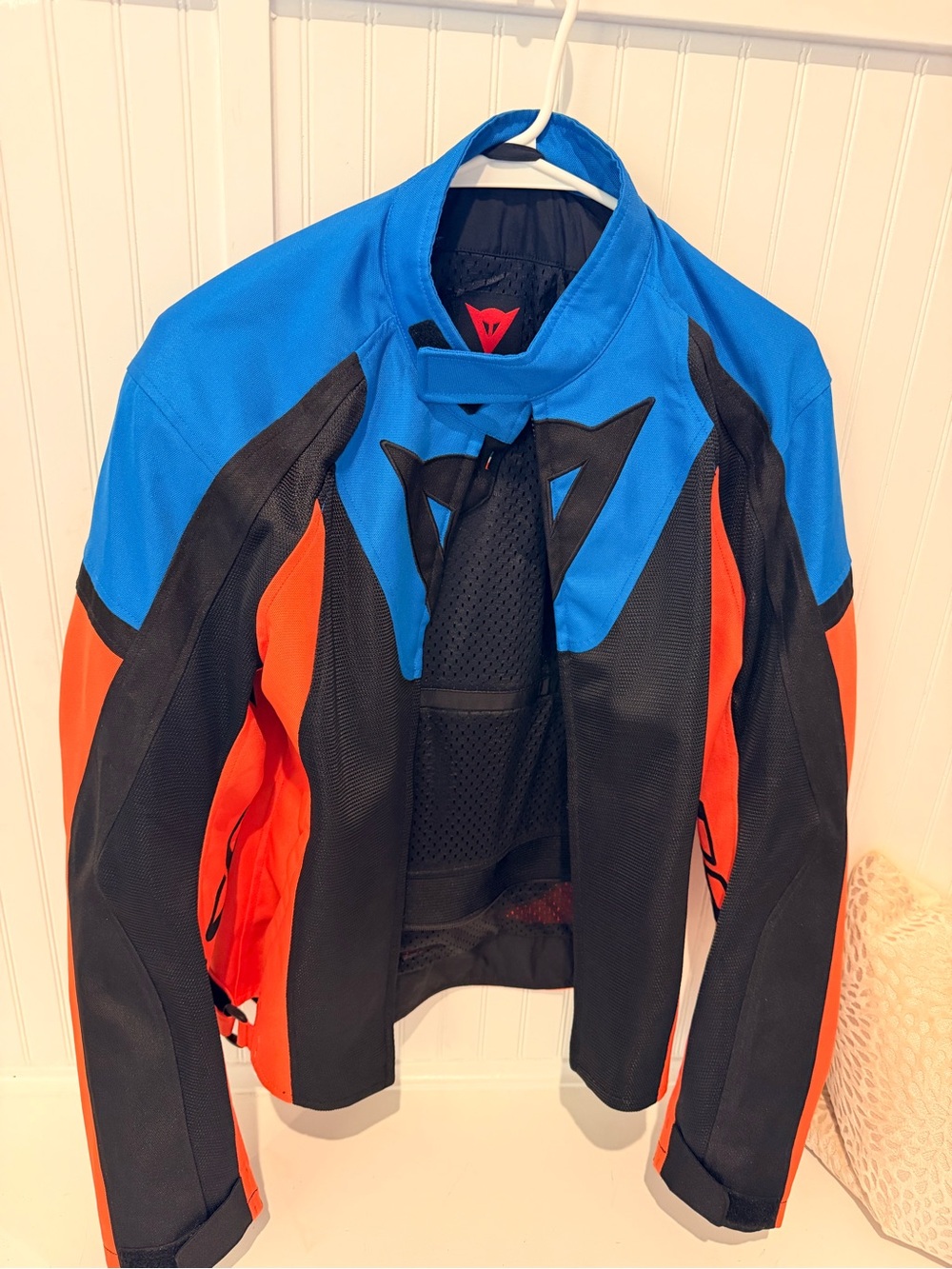 Dainese Blue Orange Black Motorcycle Jacket
Authentic